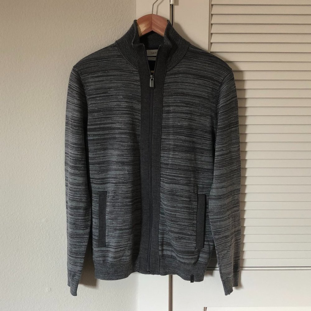 *last week sale or donate* merino blend full zip